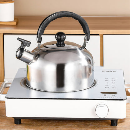 Bouilloire inox de la batterie