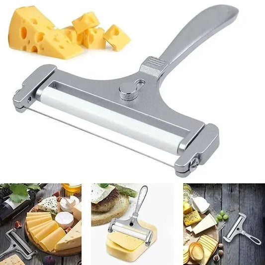 Coupe-Fromage Inox à Épaisseur Réglable – Fromage & Beurre