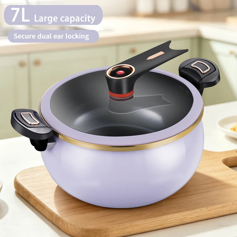 Micro Cocotte-Minute Multifonction 7L 26cm – Induction & Gaz