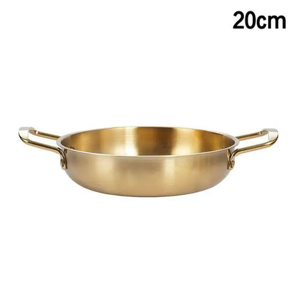 Set Coréen Inox – Casserole Nouilles & Poêles, Cuisine Asiatique