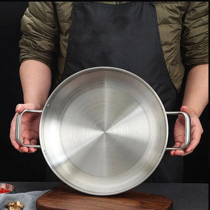 Plaque BBQ Inox 22-30 cm – Saladier, Dry Pot & Hot Pot, Induction