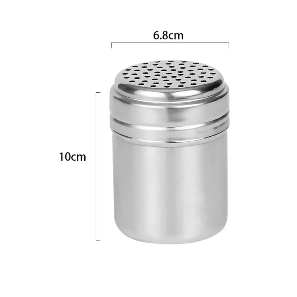RVS Kruidenpot met Draaideksel – Zout, Peper & Suiker