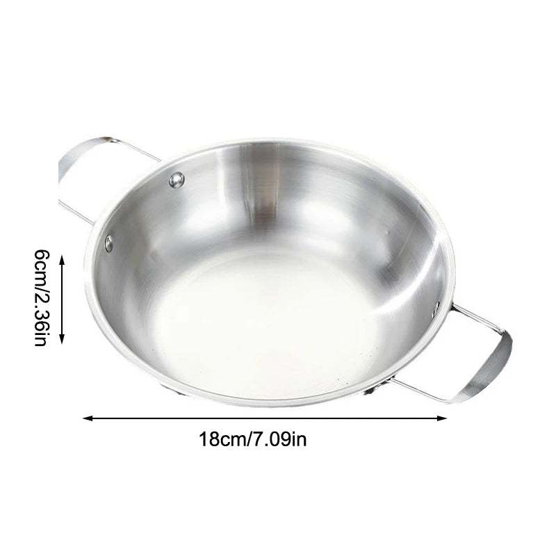 Casserole Nouilles Instantanées Inox Dorée – Dry Pot 2 Anses