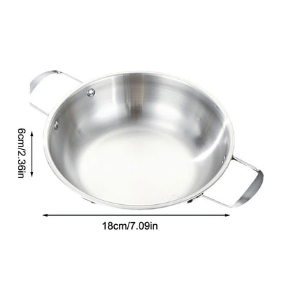 Casserole Nouilles Instantanées Inox Dorée – Dry Pot 2 Anses