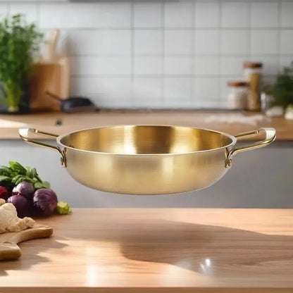Set Coréen Inox – Casserole Nouilles & Poêles, Cuisine Asiatique