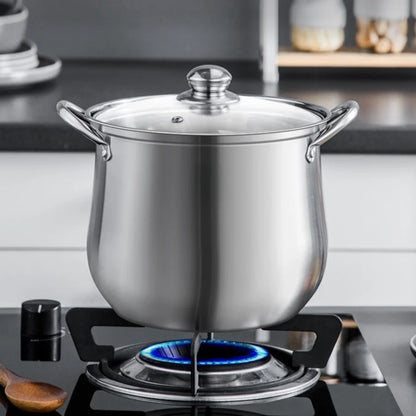 Grande Marmite Inox – Soupes & Ragouts, Facile à Nettoyer