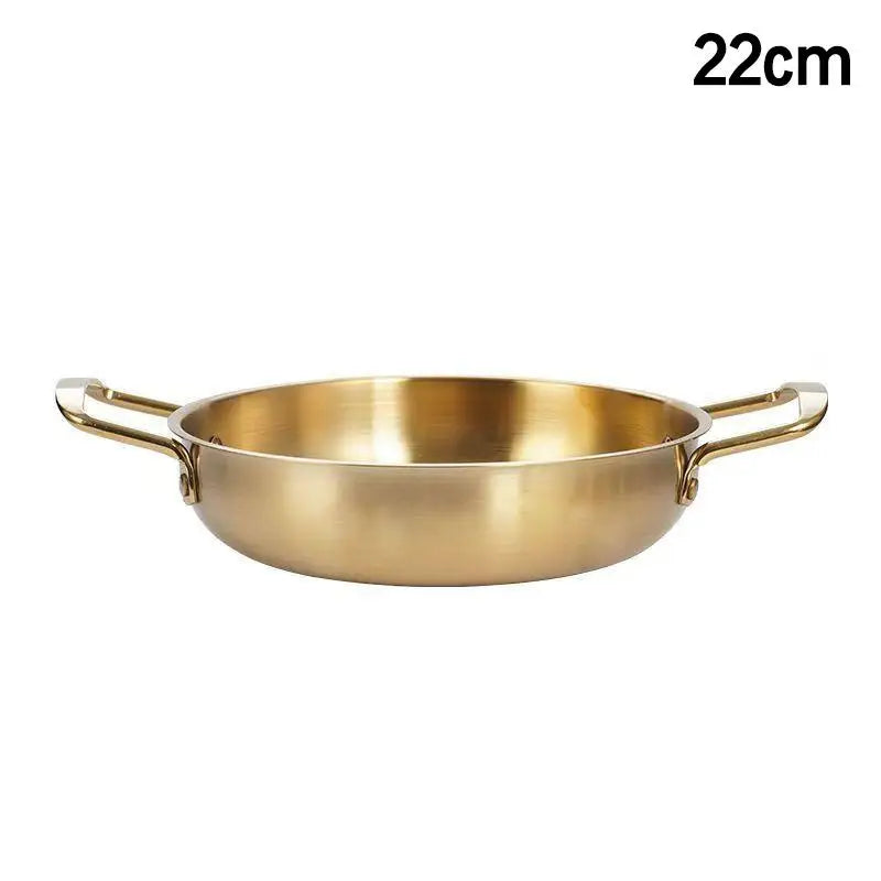 Set Coréen Inox – Casserole Nouilles & Poêles, Cuisine Asiatique