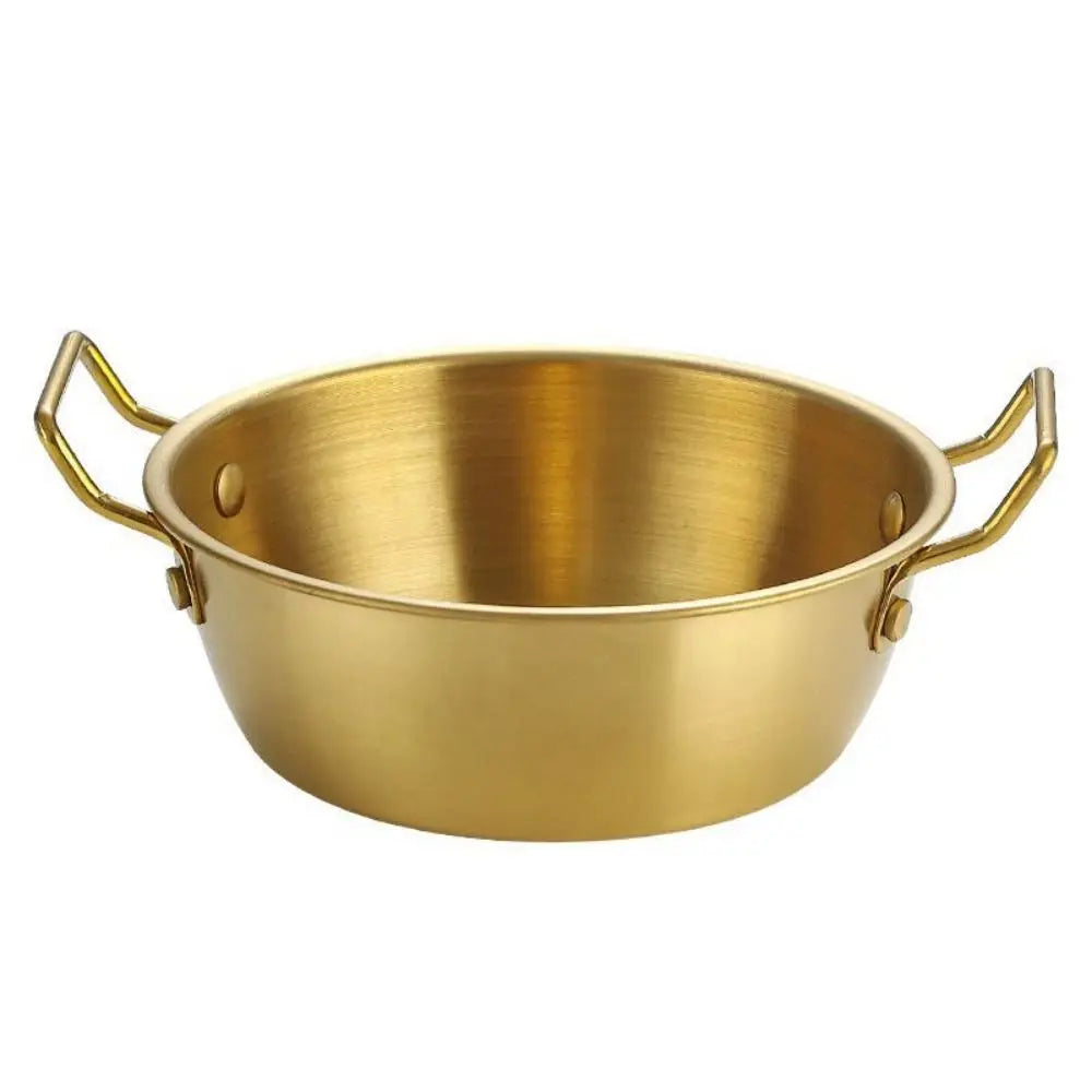 Bol Coréen Inox 304 avec Anse – Riz, Sauces & Snacks à Table