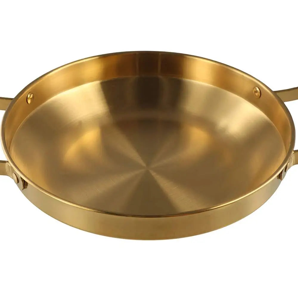 Plaque BBQ Inox 22-30 cm – Saladier, Dry Pot & Hot Pot, Induction
