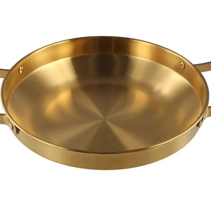 Plaque BBQ Inox 22-30 cm – Saladier, Dry Pot & Hot Pot, Induction