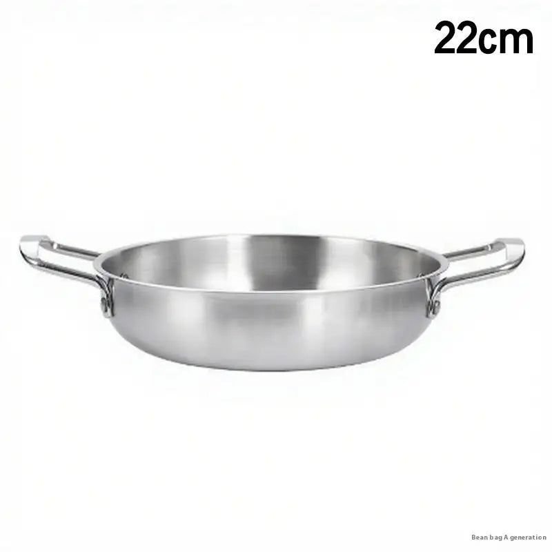 Set Coréen Inox – Casserole Nouilles & Poêles, Cuisine Asiatique