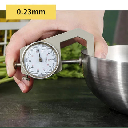 Poêle Inox 304 Non Revêtue – Steak & Cuisson Saine Gaz/Induction