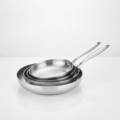 Poêle Wok Ultime Acier Inoxydable 5 Plis