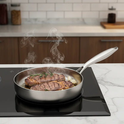 Wok Antiadhésif Inox 316 Polyvalent
