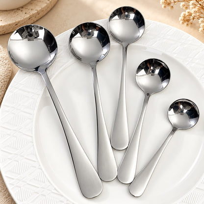 Cuillères inox poli miroir – vue 8