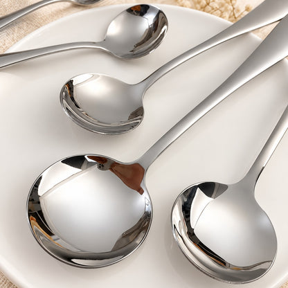 Cuillères inox poli miroir – vue 9