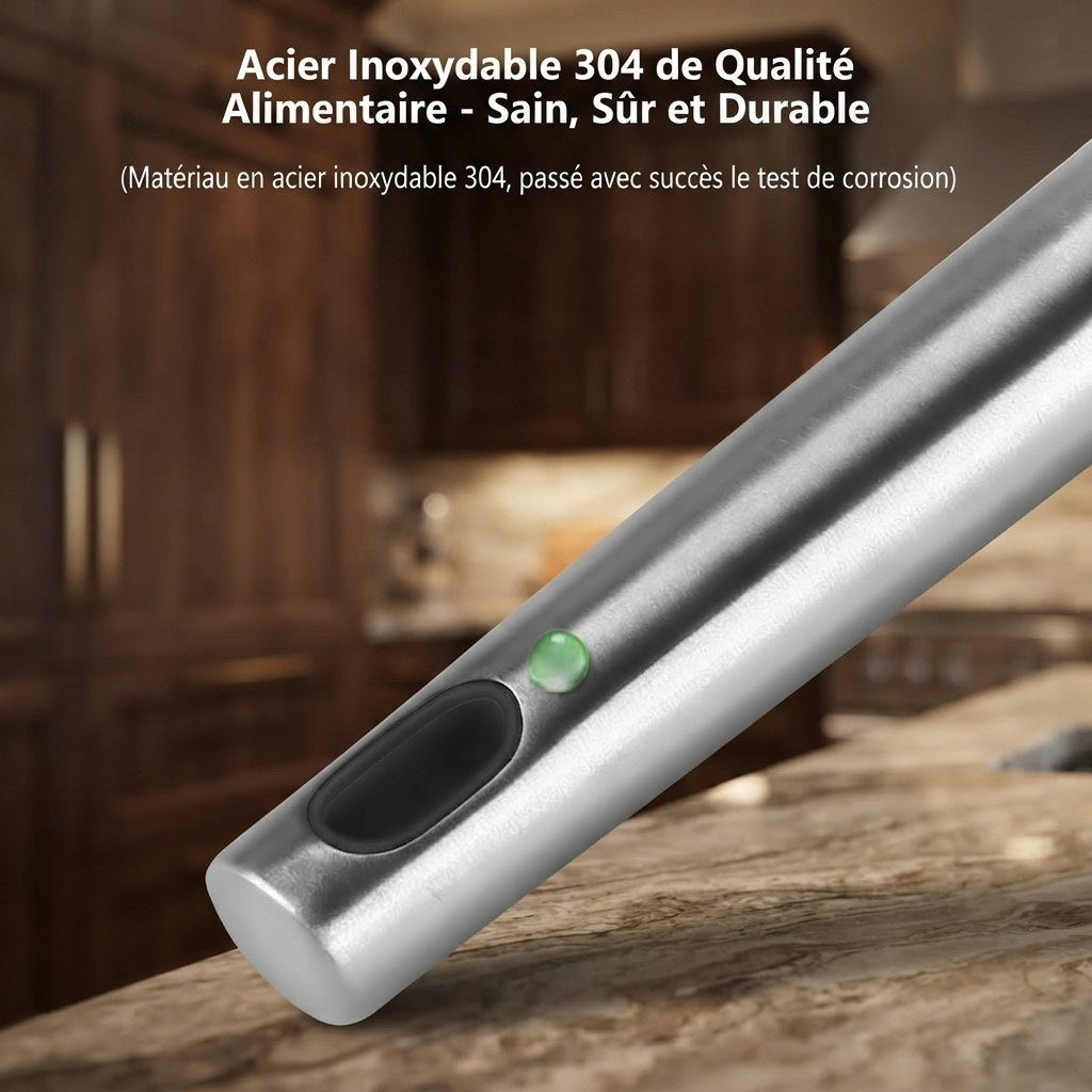 Écumoire araignée inox 304 à maille spirale – vue 9