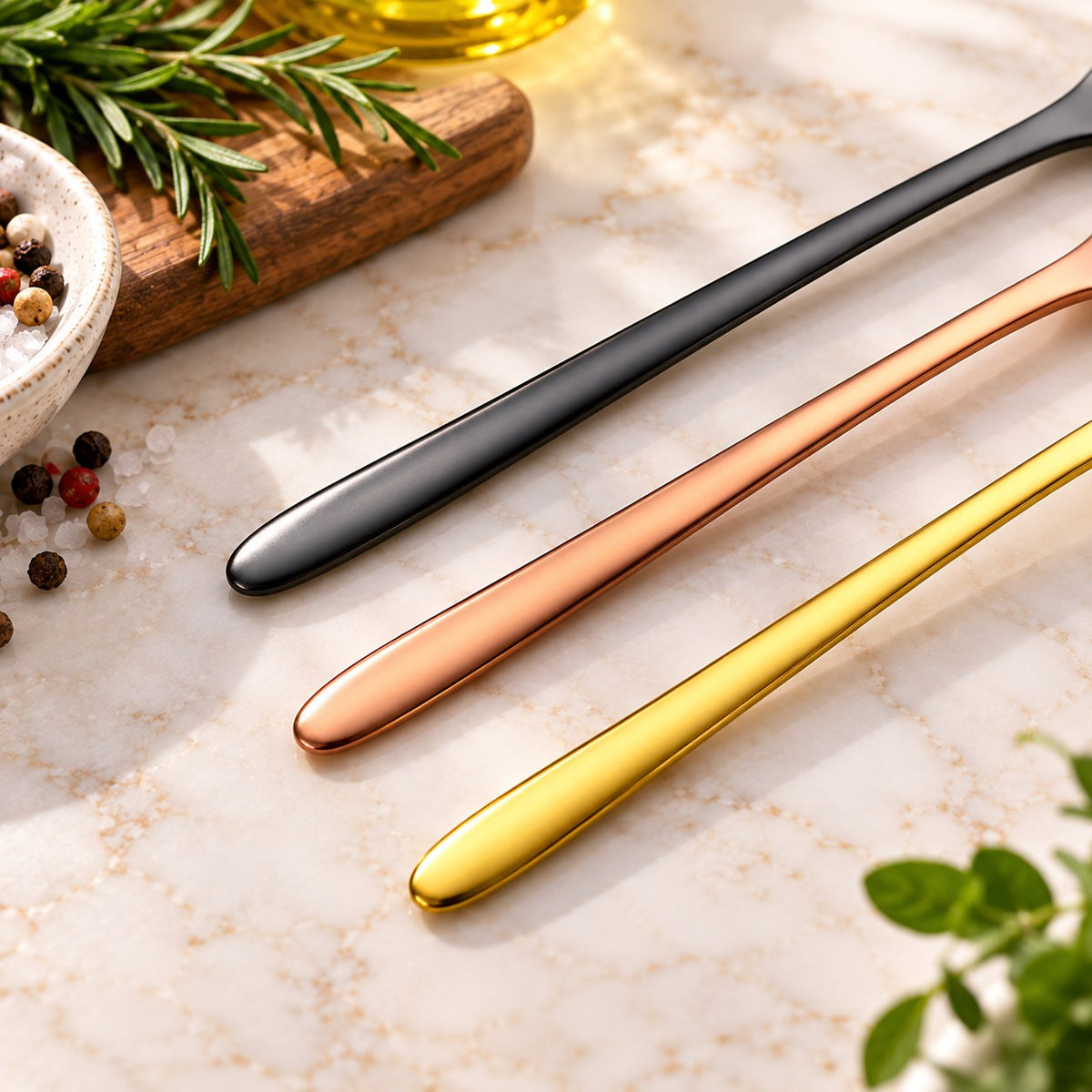 Fourchettes à gâteau inox – vue 6